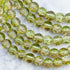 8mm Lotus Crackle Glass Bead Strand V6