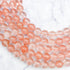 8mm Watermelon Glass Bead Strand U10