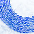 6mm Blue Mermaid Glass Bead Strand F10