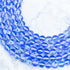 8mm Blue Mermaid Glass Bead Strand R12