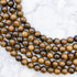 6mm Dark Sandalwood Bead Strand W8