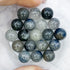 10mm Blue Strawberry Quartz Bead Half Strand Z18