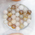 6mm Purple Rose Quartz Bead Half Strand M10