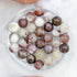 6mm HQ Pink Tourmaline Bead Half Strand W13