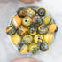 8mm Bumble Bee Jasper Bead Pack (6 Beads) C14