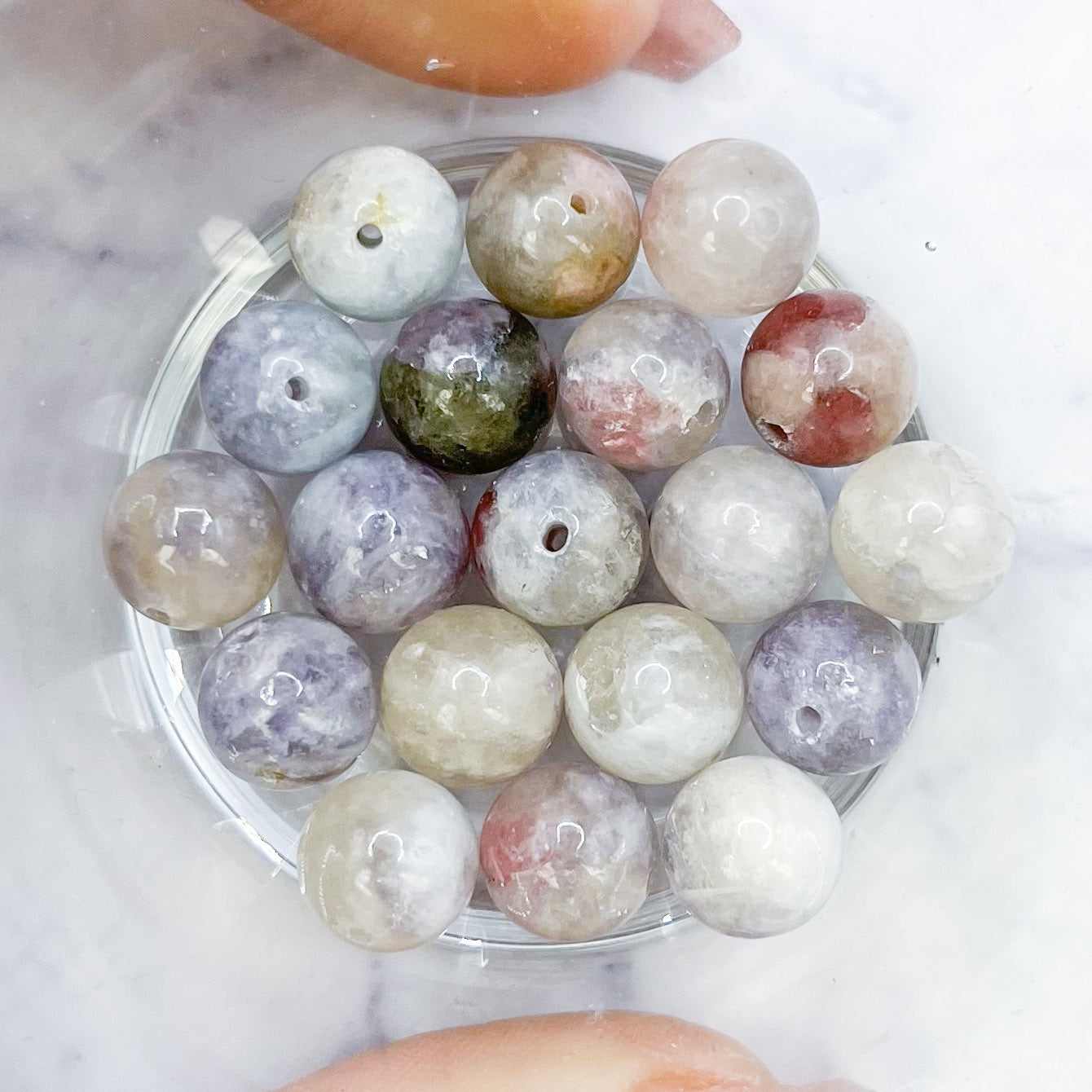 8mm Unicorn Stone Bead Pack (10 Beads) B7