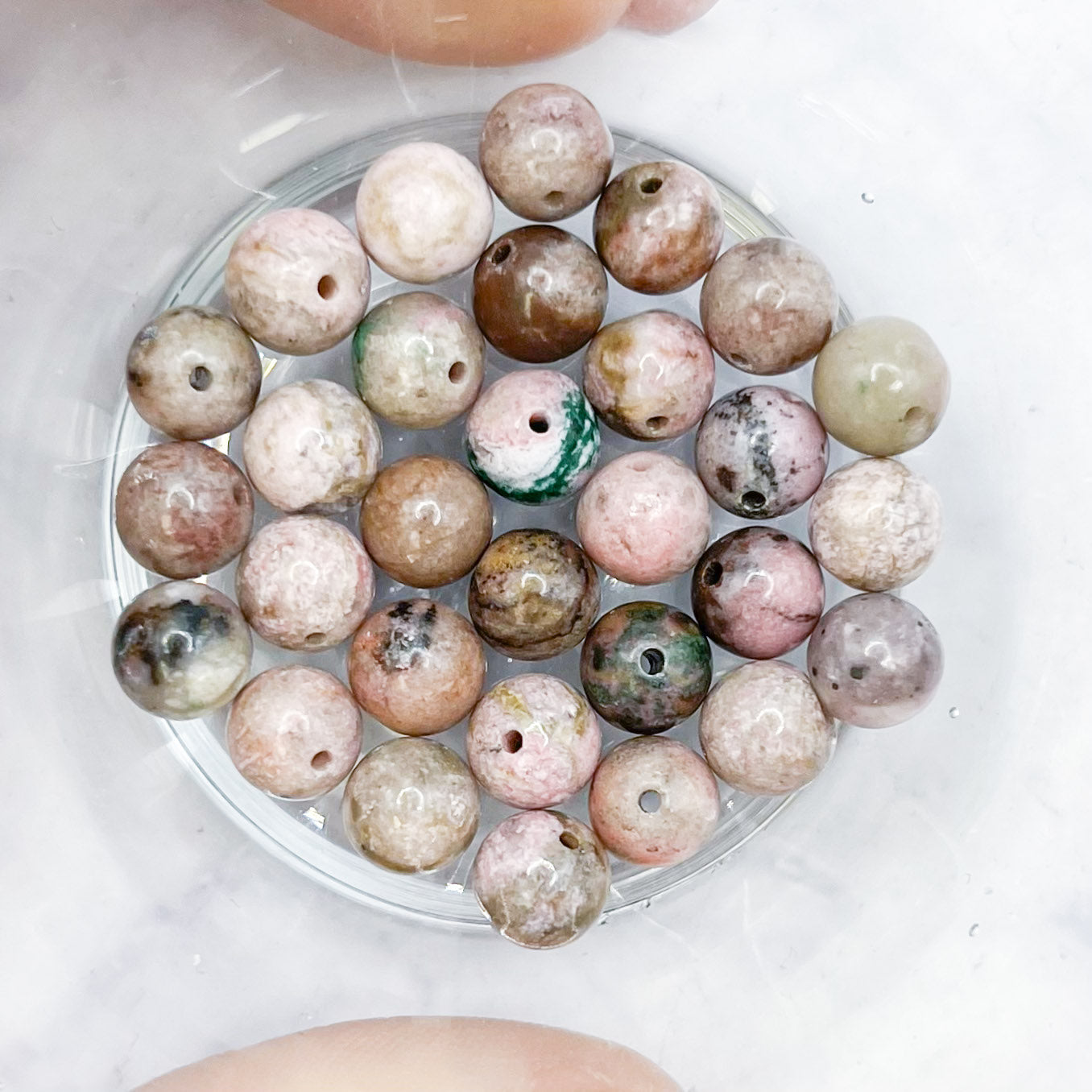 6mm Cobalt Calcite Bead Pack (10 Beads) Z7