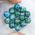 10mm Malachite and Azurite Bead Pack (5 Beads) S15