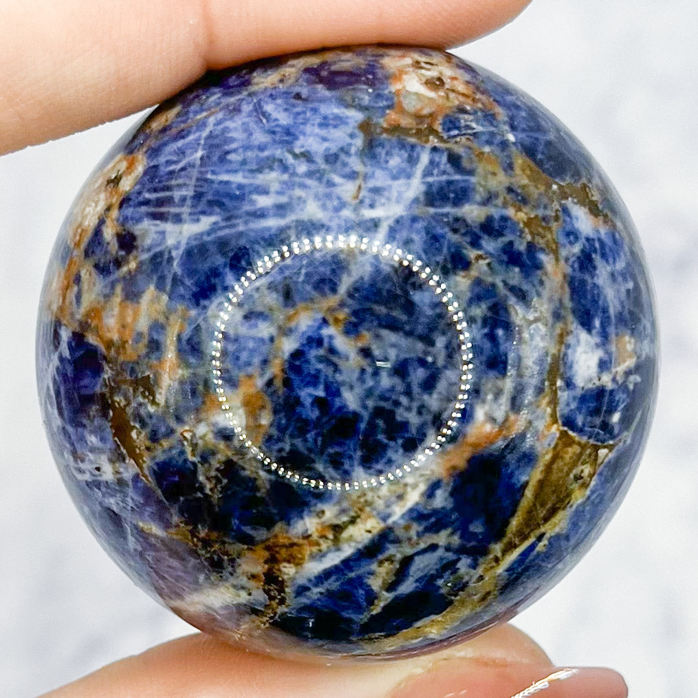 Orange Sodalite Sphere $27