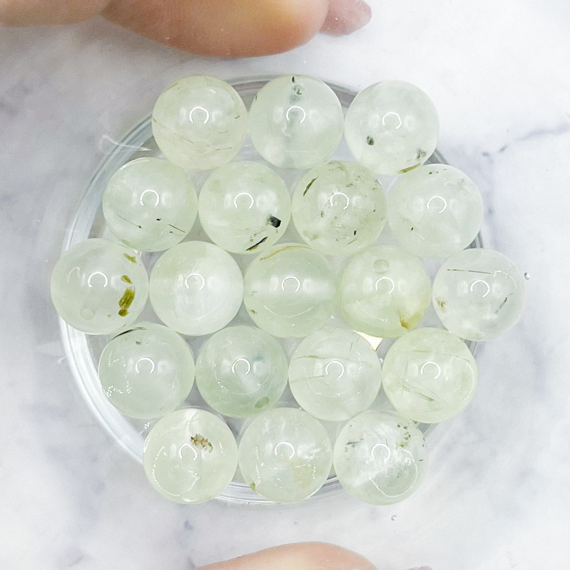 8mm Prehnite Bead Pack (10 Beads) P5