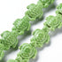 20x15mm Mint Green Porcelain Turtle Bead Pack (6 Beads) M35