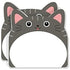 2.5-Inch Grey Cat with Pink Ears Sticky Notes G15