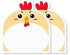 2.5-Inch Chicken Sticky Notes P15