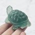 2.25 Inch Fluorite Turtle Carving W44