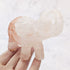 3.5 Inch Fire Quartz Elephant Carving L72