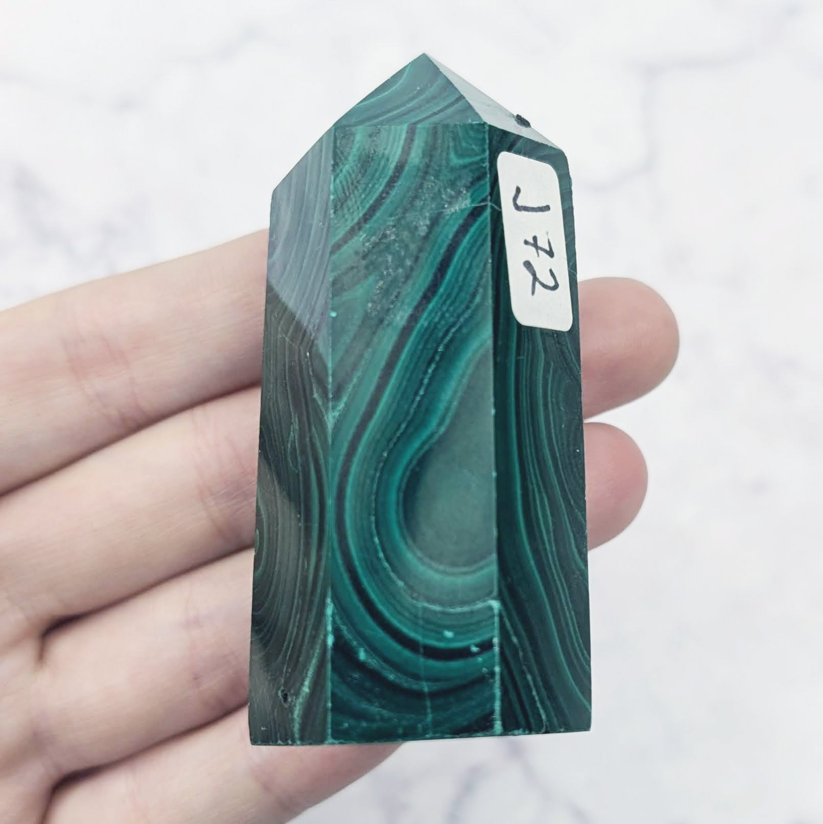 2.5 Inch Malachite Tower J72