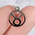 13mm Stainless Steel Taurus Zodiac Sign Outline Charm A2