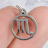 13mm Stainless Steel Scorpio Zodiac Sign Outline Charm T2