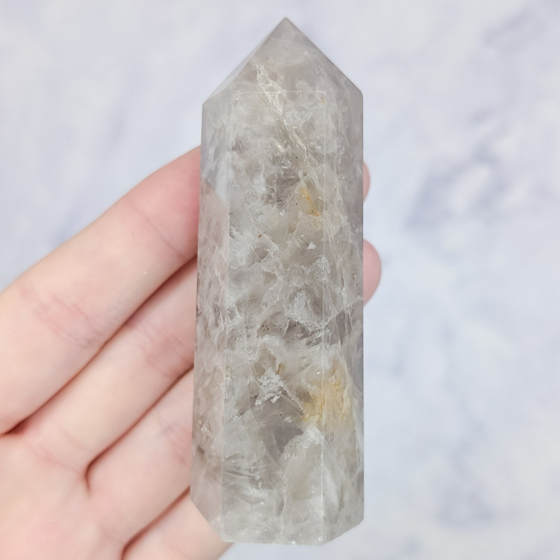 Blue Rose Quartz Tower B26
