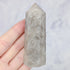 Blue Rose Quartz Tower $17