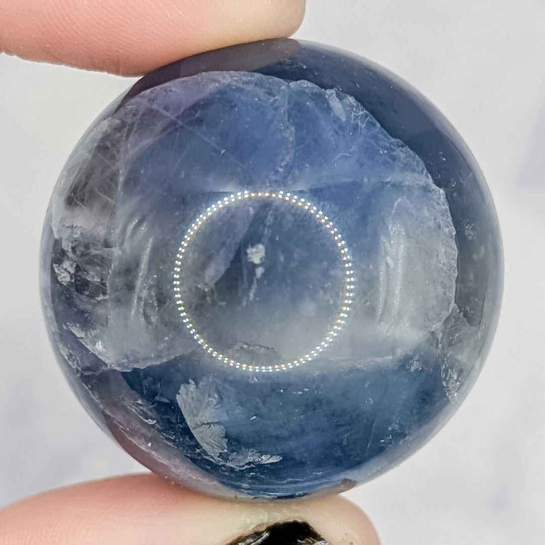 Blue Fluorite Sphere P17