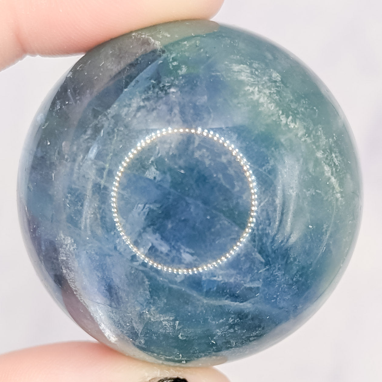 Blue Fluorite Sphere L24