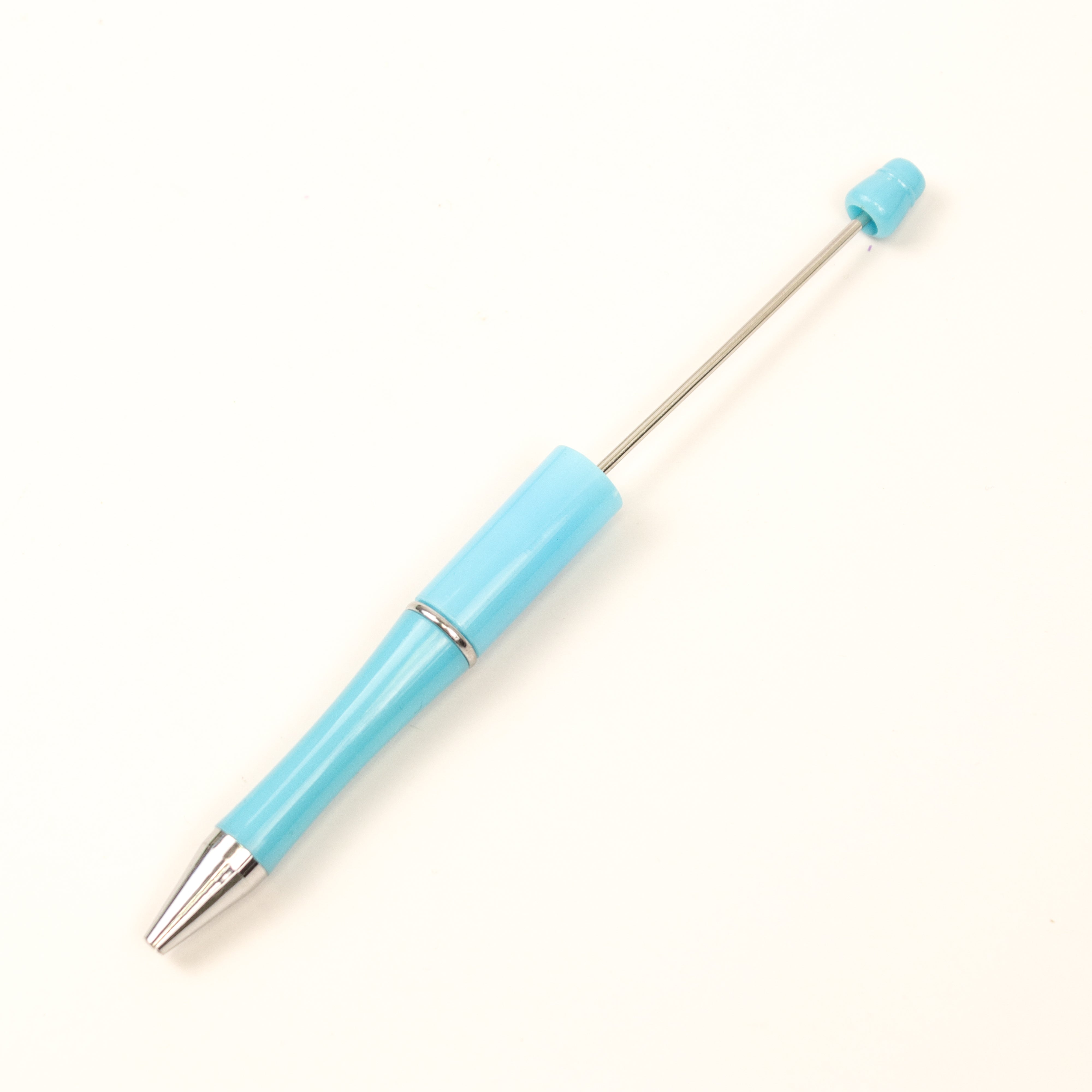 Light Blue Beadable Pen $1.50