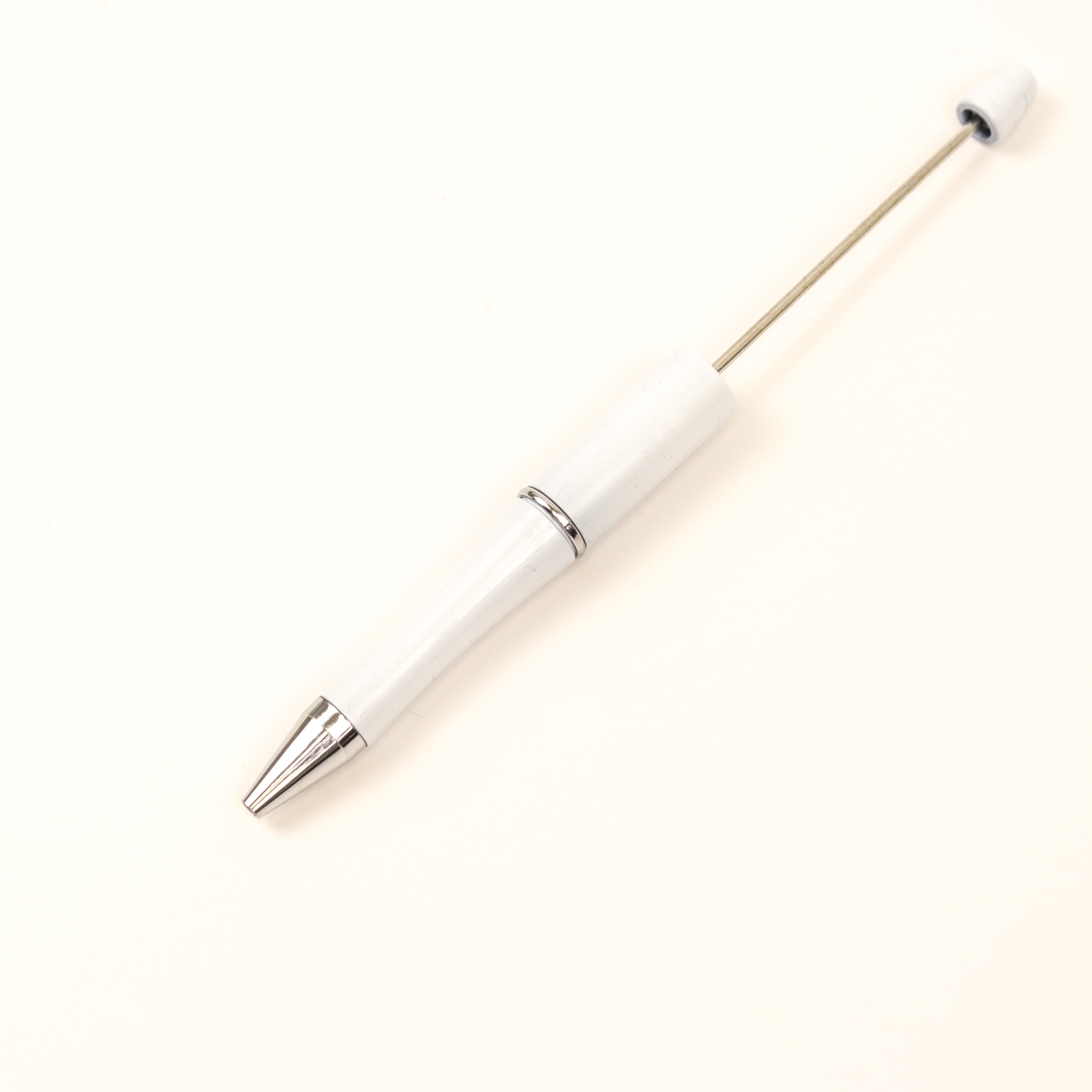 White Beadable Pen $1.50