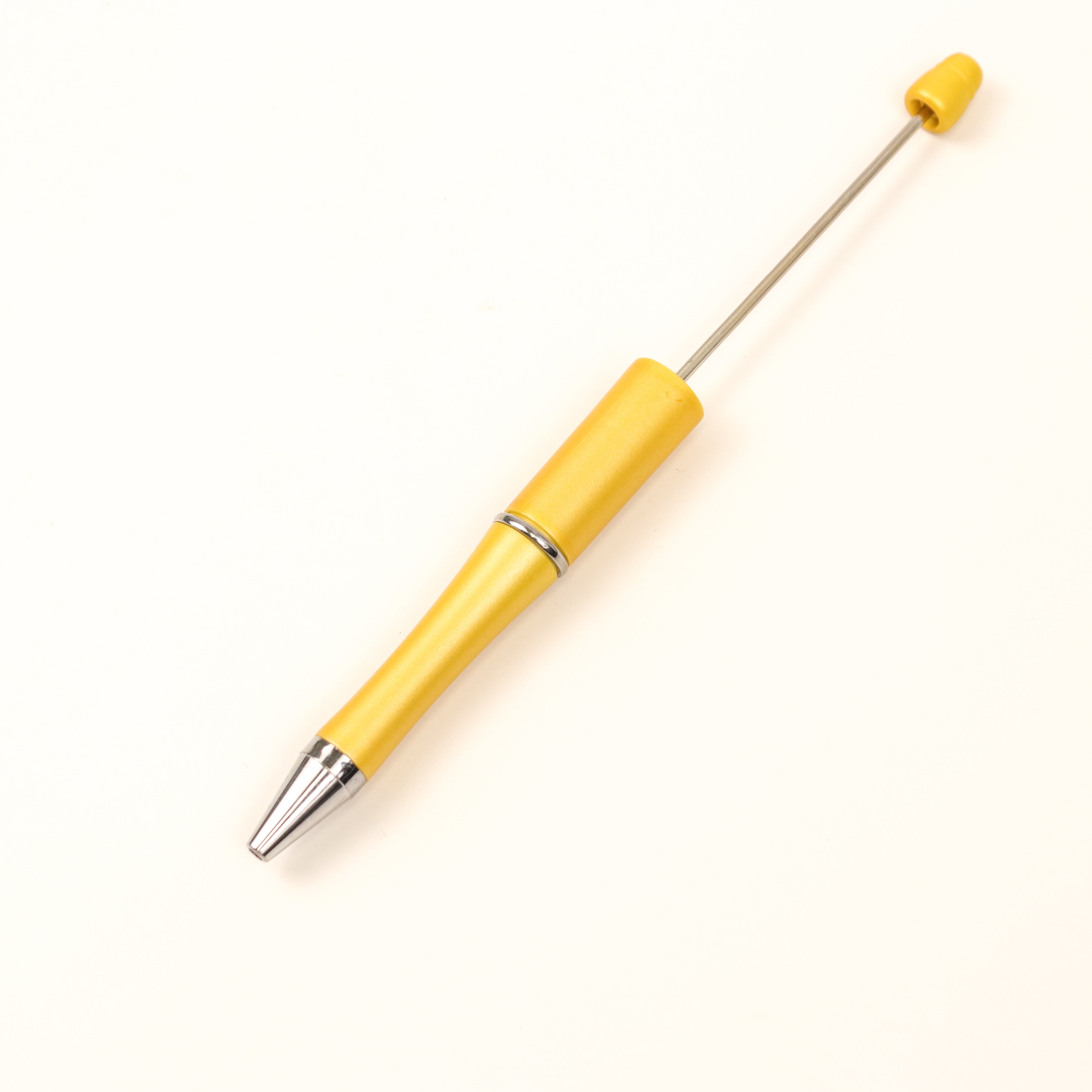 Golden Yellow Beadable Pen $1.50