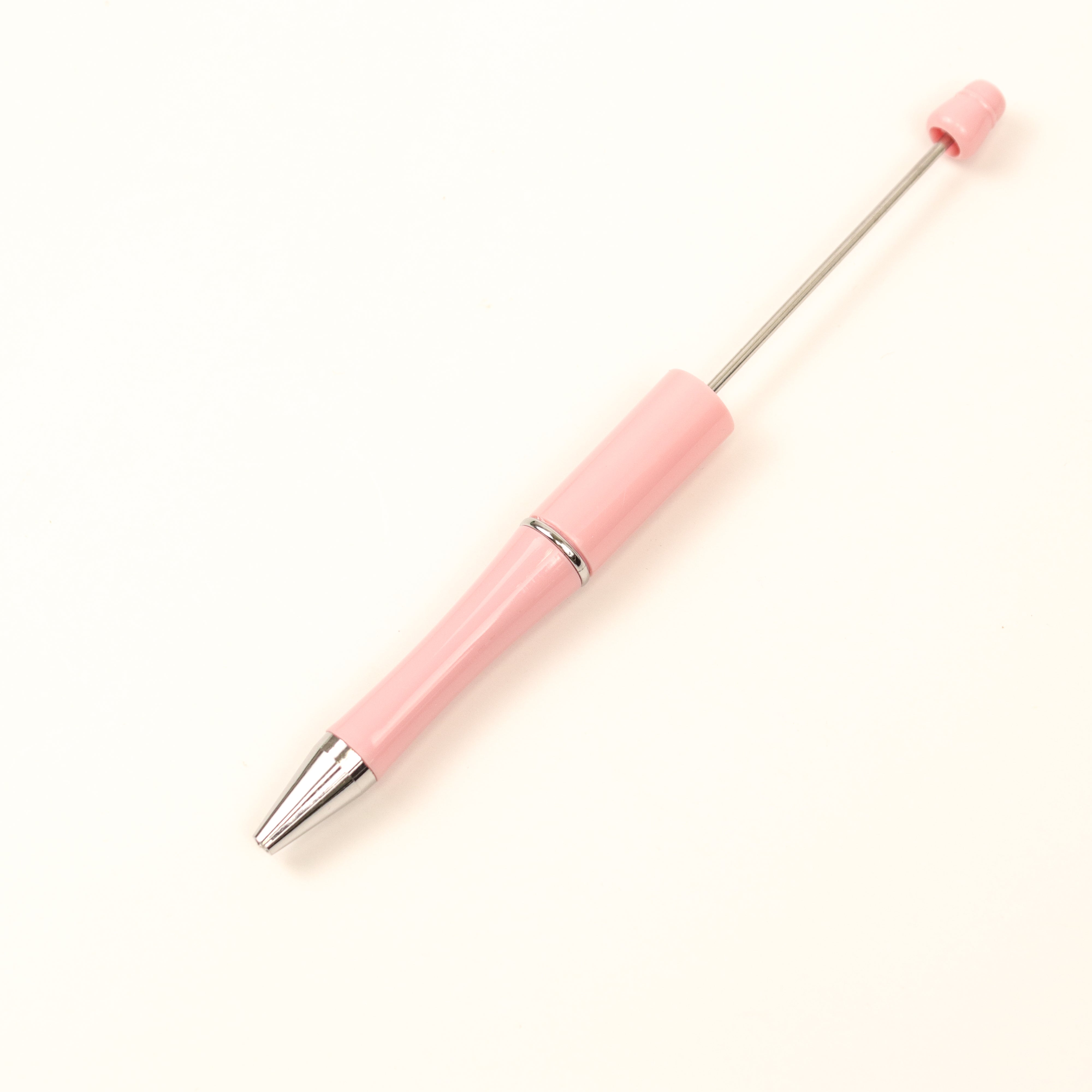 Pastel Pink Beadable Pen $1.50