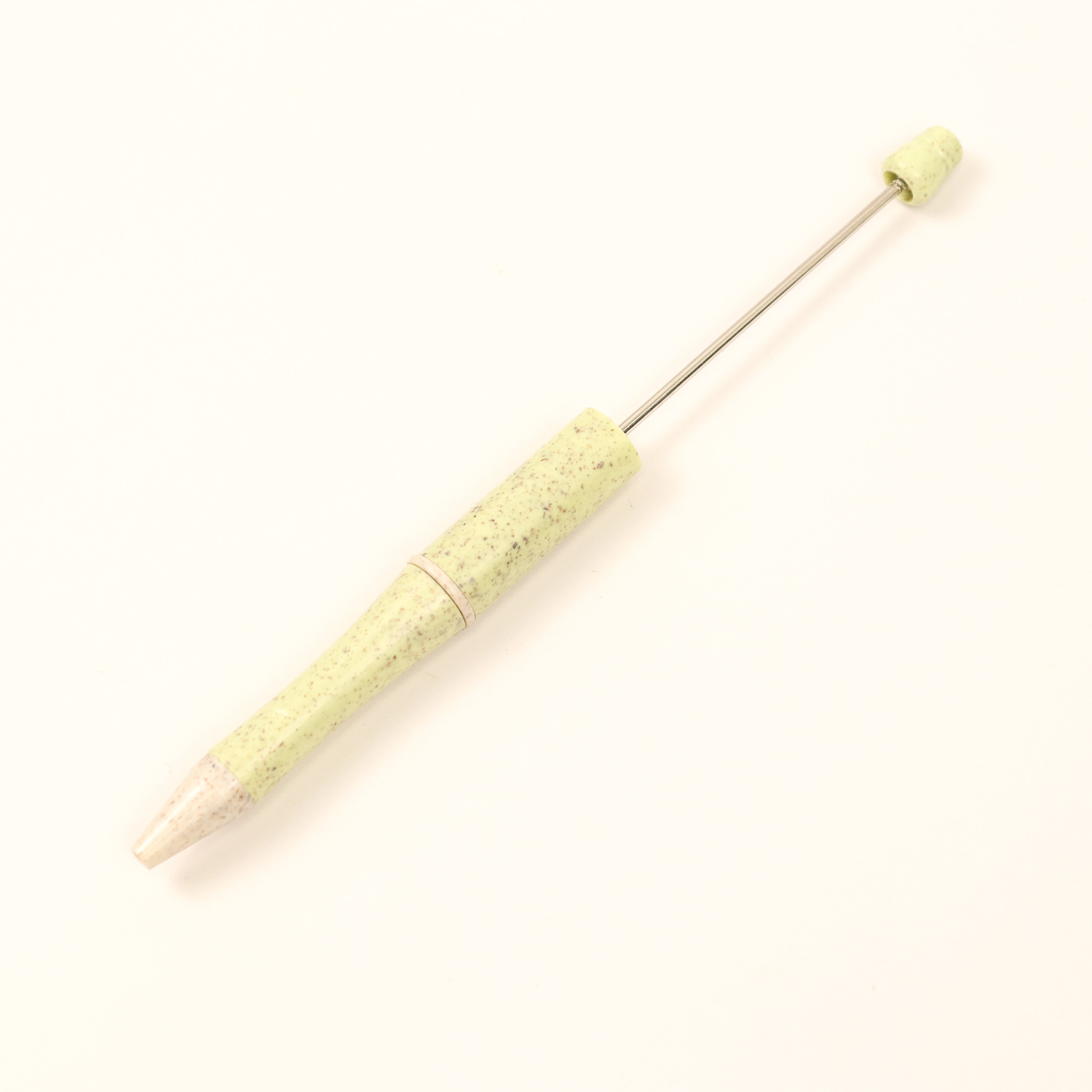 Light Yellow Dino Egg Beadable Pen $1.50
