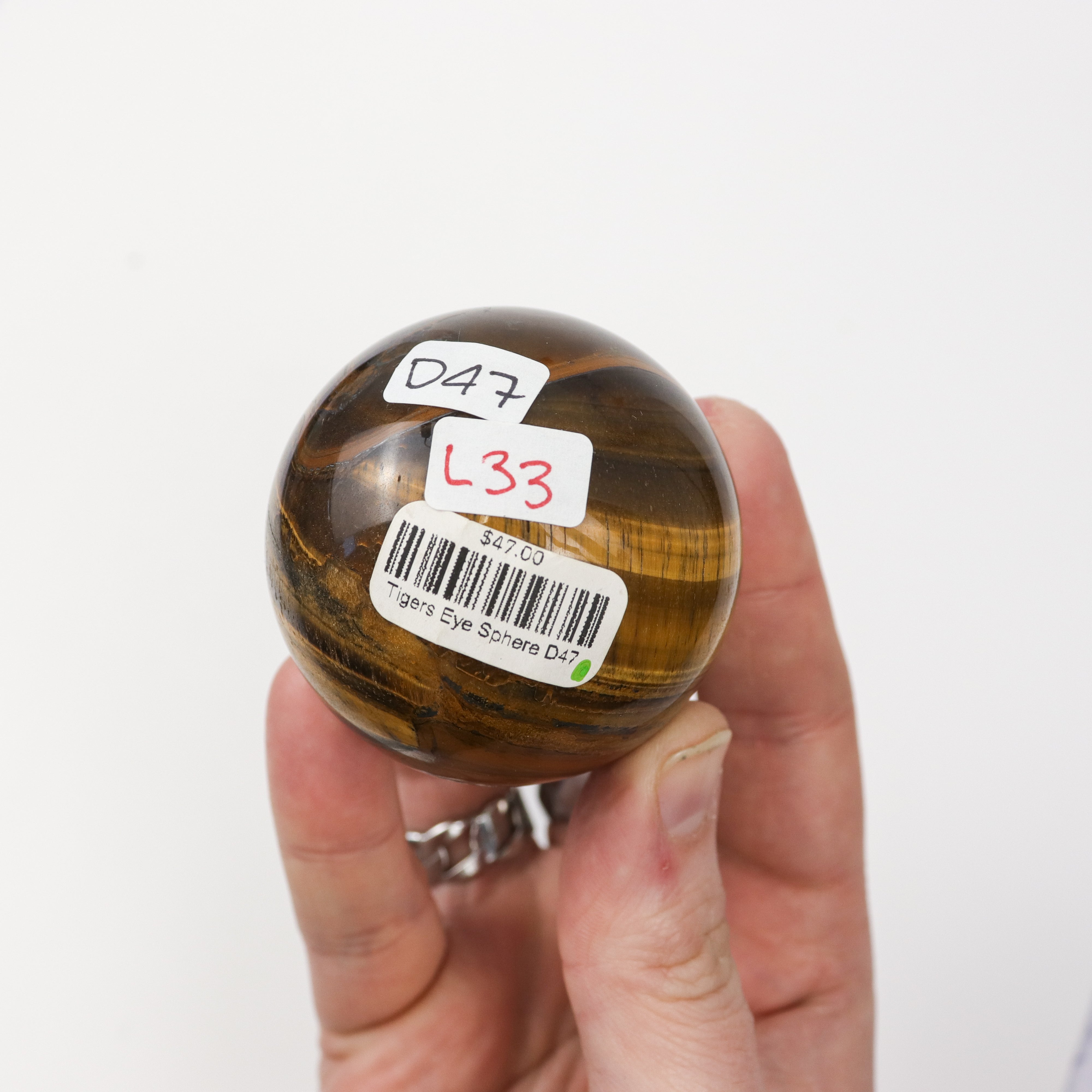 2 Inch Tigers Eye Sphere D47