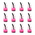 22mm Pink Resin Bubble Tea in Glass Bottle Charm J2