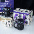 Cute and Creepy Gothic Bat Cat Halloween Mug