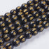 10mm Black "Om Mani Padme Hum" Bead Pack (2 Beads) M2