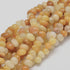 Small Yellow Aventurine Nugget Bead Half Strand Y8