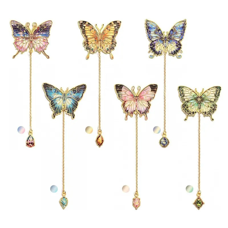 Large Butterfly Chain Bookmark Y7