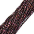3mm Faceted Ruby Bead Quarter Strand R12