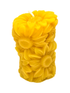 Daisy Beeswax Pillar Candle