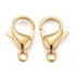 15mm Gold Stainless Steel Lobster Clasp Pack (10 Clasps) P8