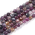 2.5mm Faceted Red Corundum Bead Half Strand R20