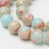 12mm Aqua Terra Jasper Bead Half Strand Q10