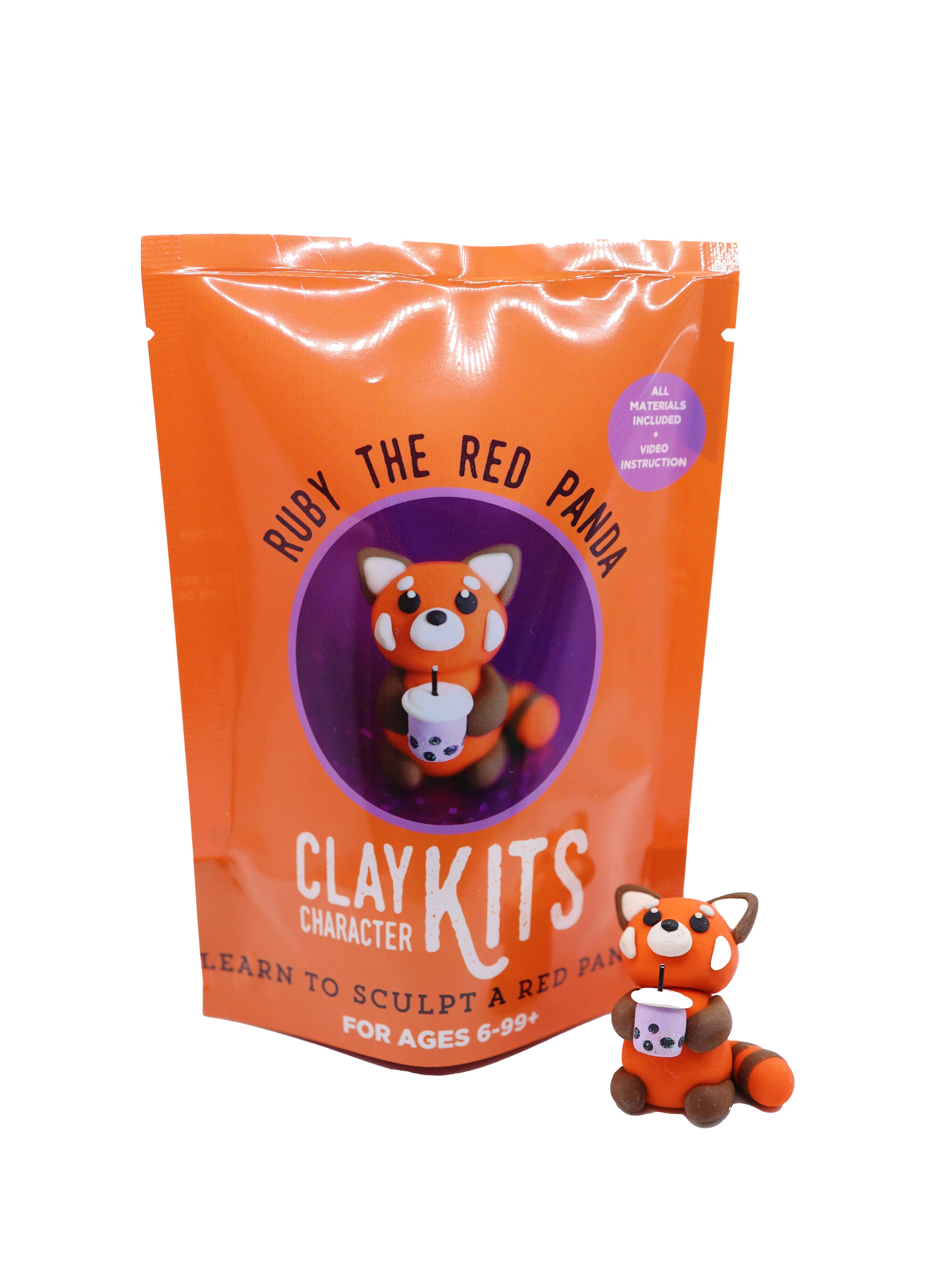 Red Panda DIY Polymer Clay Kit