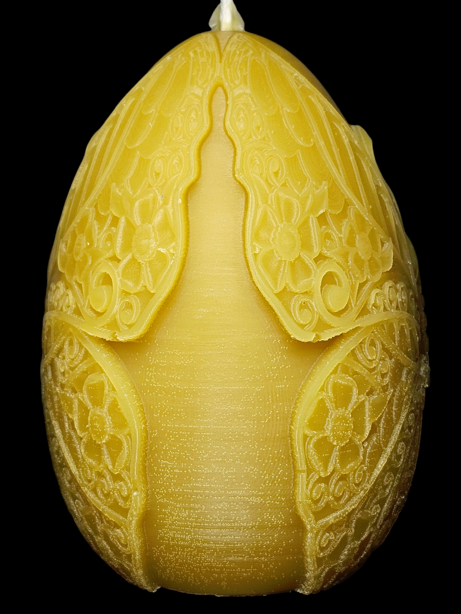 Butterfly Egg Beeswax Candle