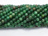 4mm Green Mica Muscovite in Fuchsite Bead Strand G18