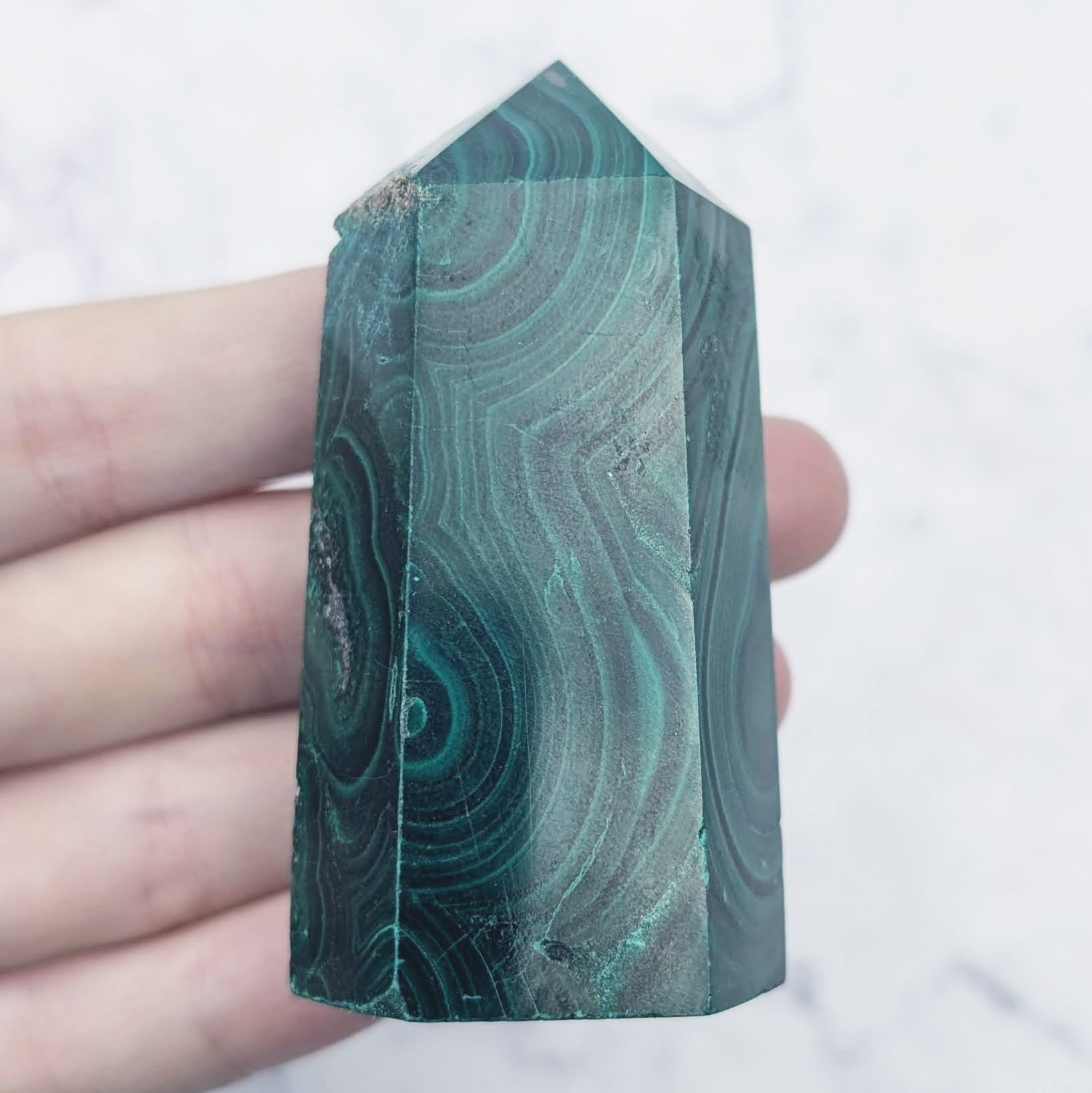 2.5 Inch Malachite Tower J72