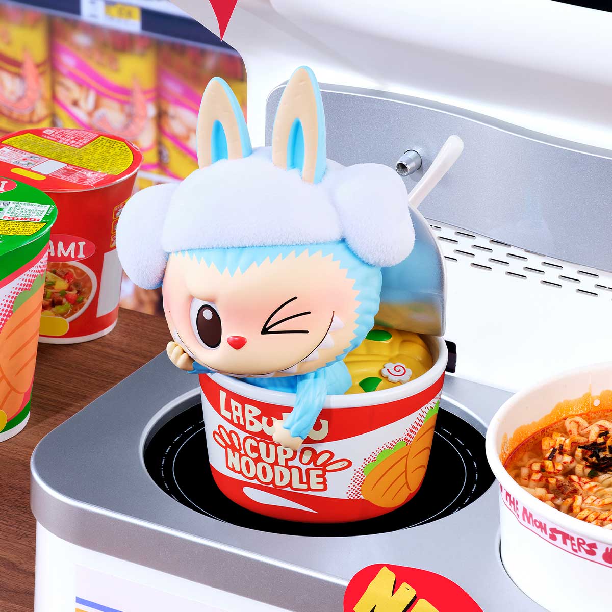 Cup Noodles - Monsters Wacky Mart Figurine Blind Box Opened