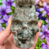 4.75 Inch Yooperlite Skull with Dragon W190