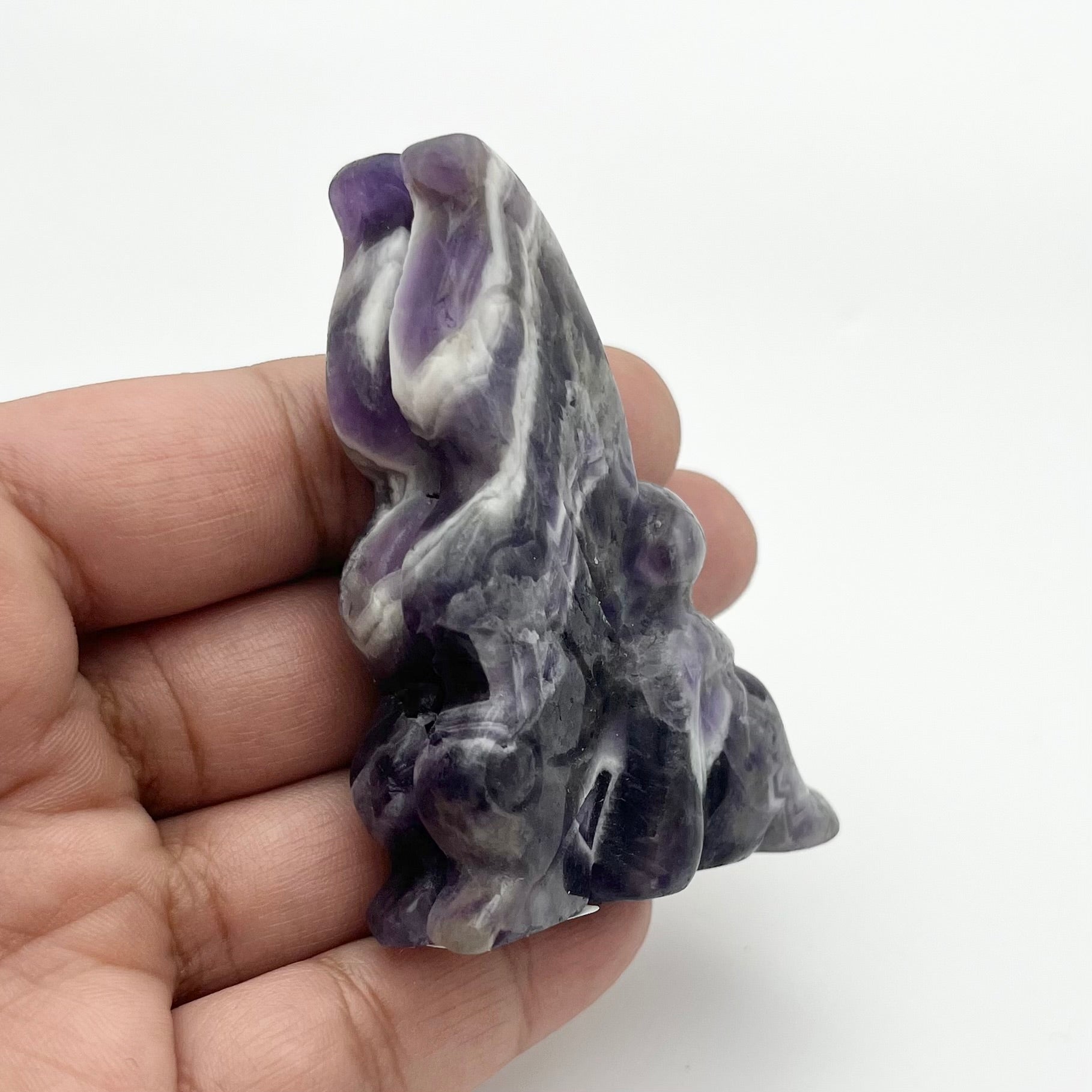 2.5 Inch Chevron Amethyst Fairy V58