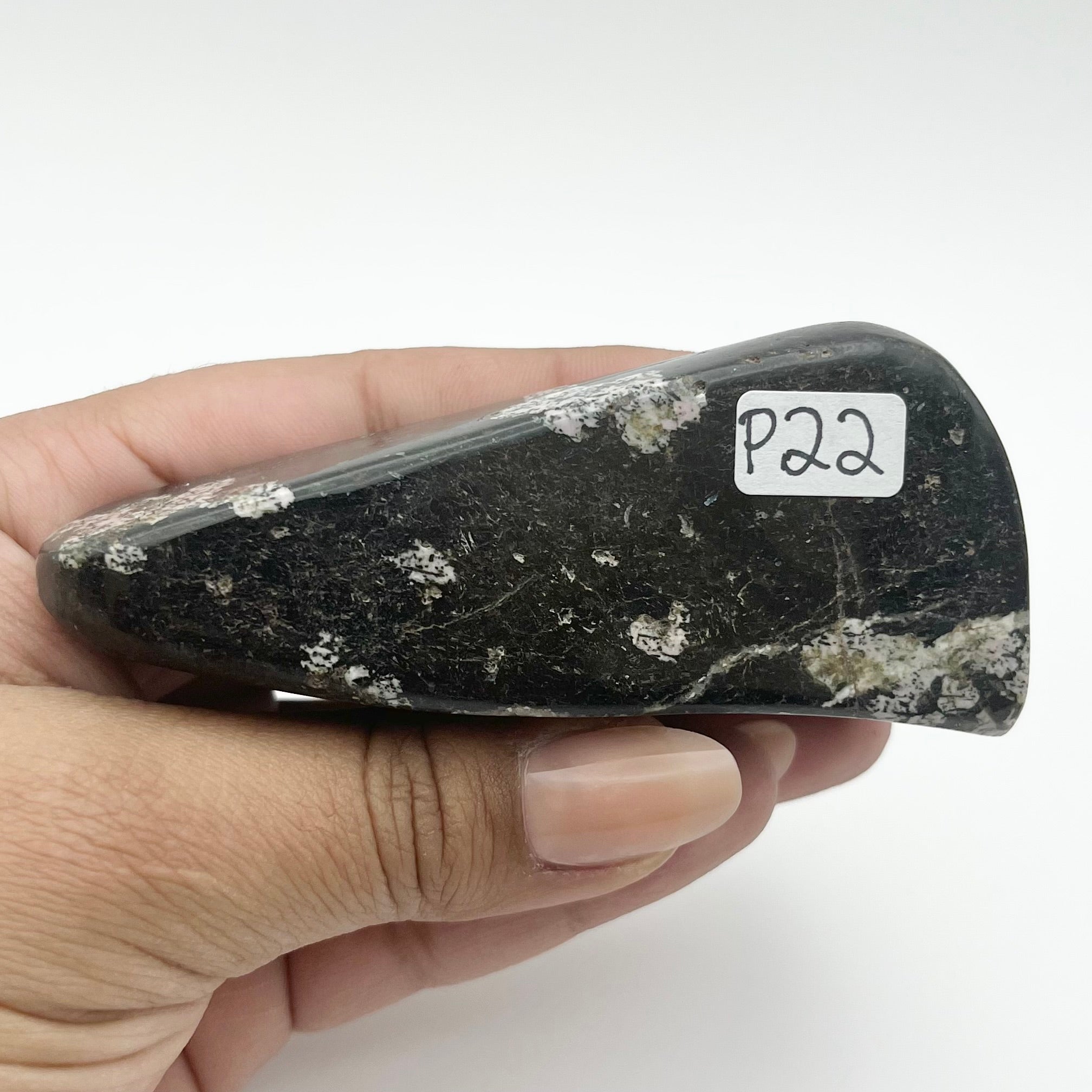 3.5 Inch Marshmallow Stone Freeform P22